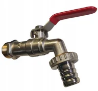 Inne akcesoria do nawadniania - Kran Ogrodowy Zawór Czerpalny 3/4" Mosiądz - miniaturka - grafika 1