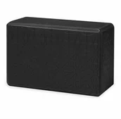 Klocki do jogi - GAIAM Kostka do jogi Embossed Black 63438 Gaiam 63438 - miniaturka - grafika 1
