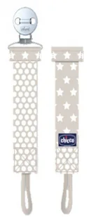 Chicco Uniwersalna tasiemka do smoczka 0m+ neutral - Akcesoria do smoczków - miniaturka - grafika 2