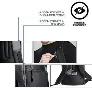 XD Design Plecak XD Design Bobby Urban Lite P705.505 - Plecaki - miniaturka - grafika 5