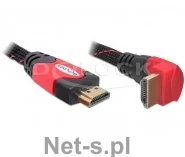 DeLock DeLOCK Kabel HDMI czerwony 82686 - Kable - miniaturka - grafika 4