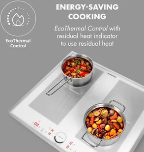 Płyta elektryczna do zabudowy Klarstein CP4-Delicatessa60-WS - Płyty elektryczne do zabudowy - miniaturka - grafika 8