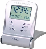 Zegary - Technoline , WT 171 budzik podróżny WT 171 ze wskaźnikiem zegarek sterowany falami radiowymi, wskazanie temperatury wewnętrznej oraz daty i dnia tygodnia WT 171 - miniaturka - grafika 1