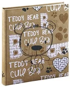 Albumy fotograficzne - Hama Baby Album Bernd dla dziewcząt lub chłopiec (album na zdjęcia z szybkością 50 stron, na 250 zdjęć, 29 x 32 cm, haftowana oprawa wykonana z materiału z aplikacją z misiem miś motyw) Baby Album fot 00002173 - miniaturka - grafika 1