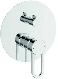 Laveo natryskowa podtynkowa ASTA chrom BAS_00PD - Baterie wannowe i prysznicowe - miniaturka - grafika 7