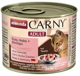 Animonda Carny Carny Adult Indyk + Kurczak + Krewetki puszka 200g MS_15764 - Mokra karma dla kotów - miniaturka - grafika 2