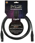 Kable - Klotz o wyglądzie pnia M2 XLR Female/XLR Male Neutrik 5 m Czarny 216009 - miniaturka - grafika 1