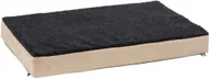 Legowiska dla psów - Kerbl Legowisko dla psa, pianka memory, 100x60cm, beżowo-szare, 80327 - miniaturka - grafika 1
