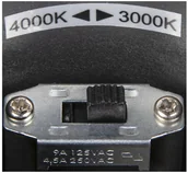 Lampy ogrodowe - Spotline SLV OVALISK WL zewnętrzna oprawa ścienna LED kolor antracytowy przełącznik CCT 3000/4000 K 1004678 - miniaturka - grafika 1