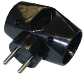 Rozgałęźniki - Solight Rozgałęźnik 1x2,5A + 2x10A/230V - miniaturka - grafika 1