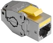 Kable miedziane - BKT-ELEKTRONIK Moduł BKT RJ45 kat.8.1 klasa I) ekranowany keystone beznarzędziowy 11336111 - miniaturka - grafika 1