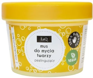 LaQ LaQ Mus do mycia twarzy peelingujący z mikrokorundem 100ml - Peelingi i scruby do twarzy - miniaturka - grafika 2