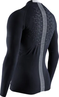 XBIONIC XBIONIC Koszulka biegowa termoaktywna THE TRICK RUN 4.0 czarna - Koszulki sportowe męskie - miniaturka - grafika 2