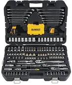 Zestawy narzędziowe - DeWALT DWMT73803 zestaw narzędzi dla mechaników, 168-częściowy, z walizką, czarny DWMT73803 - miniaturka - grafika 1