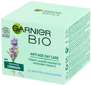 Garnier BIO Krem przeciwzmarszczkowy na dzień - Regenerating Lavandin 50ml - Kremy do twarzy - miniaturka - grafika 2