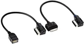 Akcesoria car audio - Audi AUDI 4 °F0051510ah adapter przewodów do Music Interface/Apple urządzenia ze złączem stacji dokującej 4F0051510AH - miniaturka - grafika 1