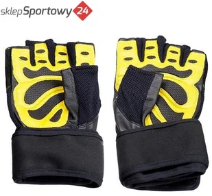 HMS RĘKAWICZKI DO ĆWICZEŃ CZARN-ŻÓŁT ROZM XXL 17-63-204 - Rękawice do ćwiczeń - miniaturka - grafika 2