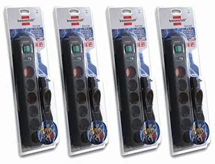 Brennenstuhl Eco Line 4.500A - Listwa przeciwprzepięciowa, 6 1159710 - Listwy zasilające - miniaturka - grafika 2