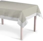 Obrusy i serwetki - Dekoria Obrus z ramką naturalny len 130 × 210 cm Linen 436-392-05 - miniaturka - grafika 1
