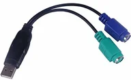 Akcesoria do tabletów i e-booków - PremiumCord PremiumCord adapter USB na PS/2, USB 2.0, do myszy i klawiatury kups2 - miniaturka - grafika 1