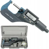 Suwmiarki i mikrometry - Mikrometr Elektroniczny z Abs 025 mm +/ 0,001 mm - miniaturka - grafika 1