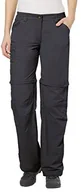 Spodnie narciarskie - Vaude spodnie damskie Women's farley Zip off Pants IV, rozmiar krótki, szary 038737970380 - miniaturka - grafika 1