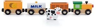 VIGA VIGA 50821 Kolejka drewniana: Pociąg Farma VG-50821 - Pociągi dla dzieci - miniaturka - grafika 5