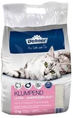 Żwirek dla kotów - Dehner rozpychacz Premium żwirku, klumpend Ultra zapachu, puder dla dzieci, 12 kg 4027025 - miniaturka - grafika 1