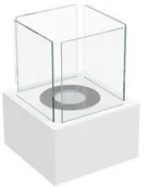 Biokominki - Kratki.pl Biokominek TANGO 2 Biały - miniaturka - grafika 1