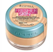 Podkłady do twarzy - Rimmel London Fresher Skin SPF 15 fondotinta n.300 Sand 3614222753858 - miniaturka - grafika 1