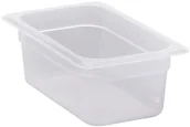 Pojemniki i kosze gastronomiczne - Cambro Pojemnik GN 1/4 z przezroczystego polipropylenu - miniaturka - grafika 1