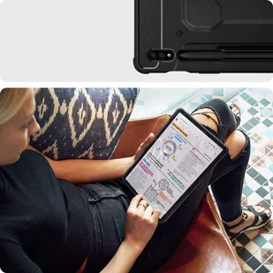 Spigen Etui Rugged Armor Pro do Samsung Galaxy Tab S7 11.0 T870/T875 Black ACS01604 - Etui do tabletów - miniaturka - grafika 12
