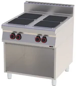 Inne urządzenia gastronomiczne - RedFox Kuchnia elektryczna na podstawie SPQ 90/80 E SPQ-90/80-E - miniaturka - grafika 1