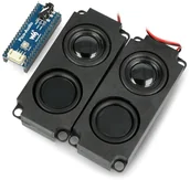 Podzespoły elektroniczne - Raspberry Pi Waveshare Rozszerzenie audio + 2x głośnik 5W do Pico - Waveshare 20167 WSR-20096 - miniaturka - grafika 1