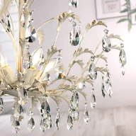 Lampy sufitowe - Euluna Żyrandol Cesta, 5-punktowy z kryształami - miniaturka - grafika 1