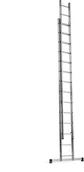 Drabiny - AJ Produkty Drabina rozkładana, 2x14 stopni, H 6800 mm - miniaturka - grafika 1