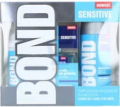 Zestawy kosmetyków męskich - BOND Sensitive Zestaw Dezodorant w sprayu + Woda po goleniu + Pianka do golenia - miniaturka - grafika 1