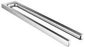 Wieszaki łazienkowe - Emco Trend Wieszak na ręcznik podwójny 8,3x43x3,3 cm chrom 025000146 - miniaturka - grafika 1