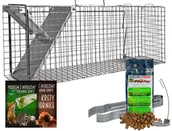 Zwalczanie i odstraszanie szkodników - Zielona Łapka Żywołapka na kuny, koty. Pułapka żywołowna na kunę 82x20x27cm. - miniaturka - grafika 1