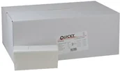 Ręczniki papierowe - Quicky ręcznik do rąk, z firmy Inter Fold, 21 x 32 cm, 2lag, Bright White, 3200 arkuszy papieru, 1er Pack (1 X 1 sztuki) HP-99046 - miniaturka - grafika 1