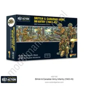 Modele do sklejania - WarlordGames Piechota armii brytyjskiej i kanadyjskiej (1943-45)  Warlord Games Ltd WarlordGames 402011020 - miniaturka - grafika 1