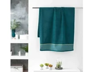 Ręczniki - Douceur RĘCZNIK BELINA - Blue Petrol 70x130 3574388012230 - miniaturka - grafika 1