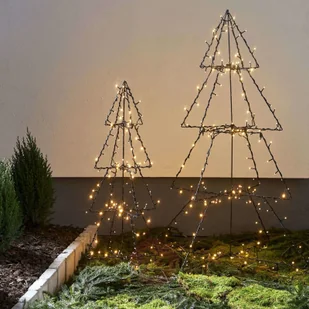 Best Season Zewnętrzna dekoracja LED Light Tree Foldy, 50 cm - Oświetlenie świąteczne - miniaturka - grafika 3
