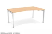 Biurka - WUTEH S.A. Biurko biurowe Nomo NO-10 (160x100x73,5cm) 1260 - miniaturka - grafika 1