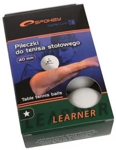 Spokey Piłki do tenisa stołowego LERNER białe (81872.) - Tenis stołowy - miniaturka - grafika 2