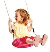 KBT Huśtawka Solidne Siedzisko Turkusowe - Place zabaw - miniaturka - grafika 2