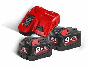 Milwaukee Elektronarzędzia Bezprzewodowe Aku Zestaw akumulatorów z ładowarką Milwaukee NRG M18 NRG-902 - Akumulatory do elektronarzędzi Milwaukee Elektronarzędzia Bezprzewodowe Aku Zestaw akumulatorów z ładowarką Milwaukee NRG M18 NRG-902 - Akumulatory do elektronarzędzi - miniaturka - grafika 2