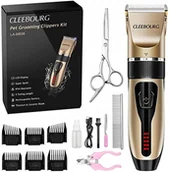 Maszynki i nożyczki dla psów - Maszynka Do Strzyżenia Psów Kotów Zestaw - miniaturka - grafika 1