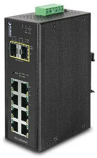 Planet IGS-10020MT Switch przem. zarz. 8xGEth+2xSFP (SIEPLAHUB0279 [475453]) - Switche - miniaturka - grafika 3