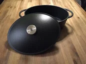 Brytfanny - WMF Profi Select naczynie do pieczenia 30 x 23,5 cm  L z żeliwa do kuchenek indukcyjnych 571464290 - miniaturka - grafika 1